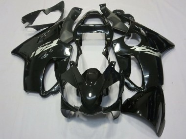 Billige Glänzendes Schwarz Silber Aufkleber 2001-2003 Honda CBR600 F4i Motorrad Verkleidung