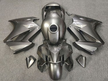 Billige Glänzendes Grau 2002-2013 Honda VFR 800 Motorrad Verkleidung