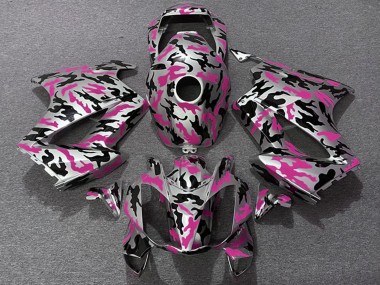 Billige Rosa Camouflage 2002-2013 Honda VFR 800 Motorrad Verkleidung