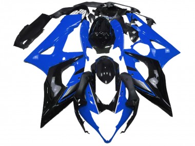 Billige Blau Glänzendes Schwarz 2005-2006 Suzuki GSXR 1000 Motorrad Verkleidung