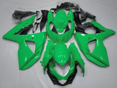 Billige Grün Schwarz 2009-2016 Suzuki GSXR 1000 Motorrad Verkleidung