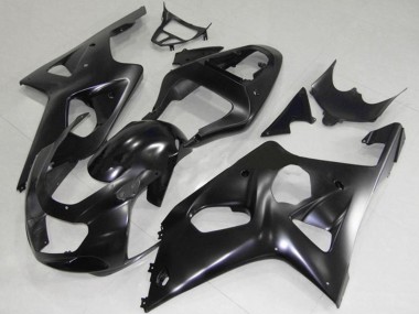 Billige Matt Schwarz 2000-2002 Suzuki GSXR 1000 Motorrad Verkleidung