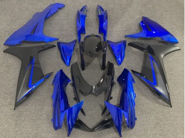 Billige Blau Schwarz Grau 2011-2024 Suzuki GSXR 600 / GSXR 750 Motorrad Verkleidung