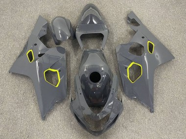 Billige Nardo Grau Neon Gelb 2004-2005 Suzuki GSXR 600 / GSXR 750 Motorrad Verkleidung