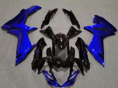 Billige Blau Glänzendes Schwarz 2011-2024 Suzuki GSXR 600 / GSXR 750 Motorrad Verkleidung