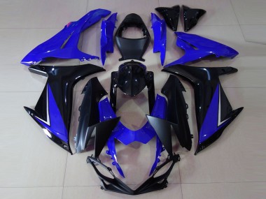 Billige Blau Glänzendes Schwarz 2011-2024 Suzuki GSXR 600 / GSXR 750 Motorrad Verkleidung