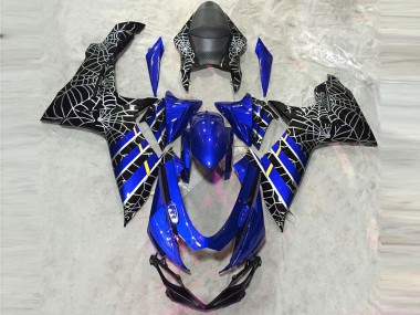 Billige Blau Schwarz Spinne 2011-2024 Suzuki GSXR 600 / GSXR 750 Motorrad Verkleidung