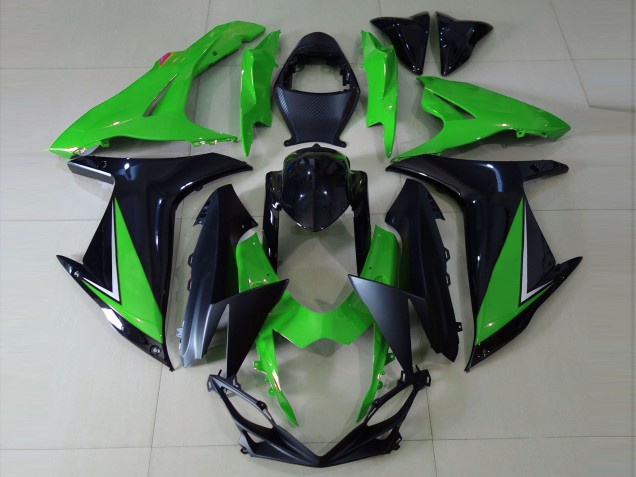 Billige Grün Glänzendes Schwarz Matt Schwarz 2011-2024 Suzuki GSXR 600 / GSXR 750 Motorrad Verkleidung