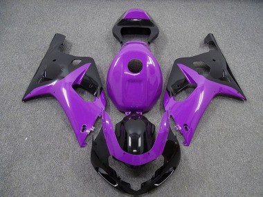 Billige Lila Glänzendes Schwarz 2001-2003 Suzuki GSXR 600 / GSXR 750 Motorrad Verkleidung