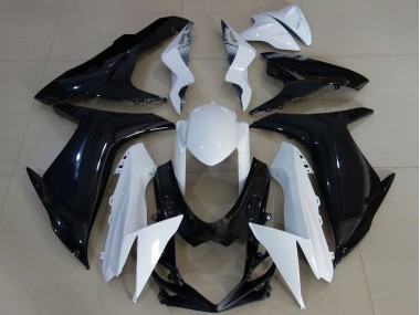 Billige Weiß Glänzendes Schwarz 2011-2024 Suzuki GSXR 600 / GSXR 750 Motorrad Verkleidung