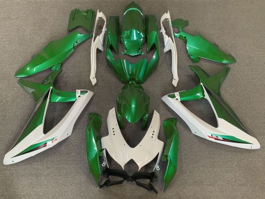Billige Weiß Grün OEM Stil 2008-2010 Suzuki GSXR 600 / GSXR 750 Motorrad Verkleidung