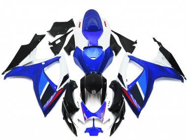 Billige Blau Weiß Rot Glänzendes Schwarz OEM Stil 2006-2007 Suzuki GSXR 600 / GSXR 750 Motorrad Verkleidung