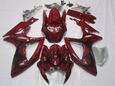Billige Kastanienbraun Rot 2006-2007 Suzuki GSXR 600 / GSXR 750 Motorrad Verkleidung