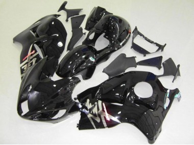 Billige Glänzendes Schwarz 1996-2007 Suzuki GSXR 1300 Motorrad Verkleidung