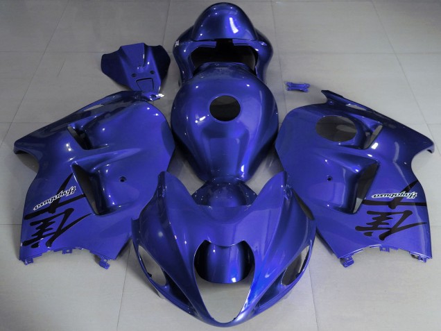 Billige Glänzendes Blau 1996-2007 Suzuki GSXR 1300 Motorrad Verkleidung