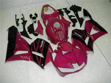 Billige Honda CBR600RR Motorrad Verkleidung 2013-2023 - Lila Glanzendes Schwarz