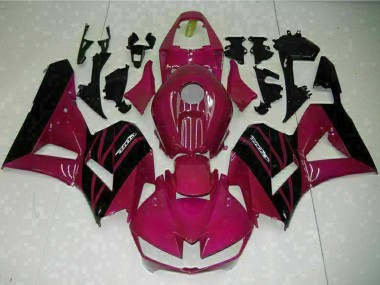 Billige Honda CBR600RR Motorrad Verkleidung 2013-2023 - Lila Glanzendes Schwarz