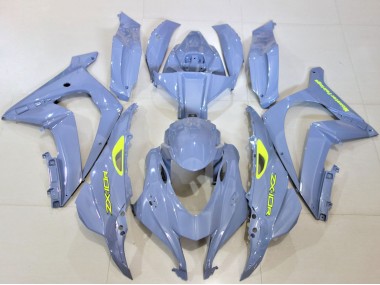 Billige Hellblau Gelb 2016-2020 Kawasaki ZX10R Motorrad Verkleidung