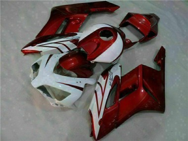 Billige Honda CBR1000RR Motorrad Verkleidung 2004-2005 - Weiss Rot Schwarz