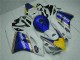 Billige Honda CBR1000RR Motorrad Verkleidung 2004-2005 - Weiss Blau Gelb Rothmans
