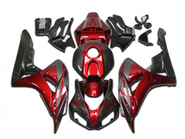 Billige Honda CBR1000RR Motorrad Verkleidung 2004-2005 - Rot Grau Glanzendes Schwarz
