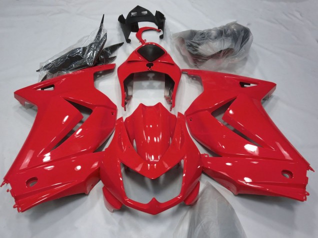 Billige Rot 2008-2012 Kawasaki Ninja 250 Motorrad Verkleidung