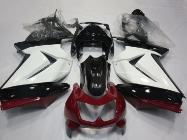 Billige Weiß Rot Glänzendes Schwarz 2008-2012 Kawasaki Ninja 250 Motorrad Verkleidung