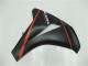 Billige Honda CBR1000RR Motorrad Verkleidung 2008-2011 - Matt Schwarz Rot