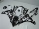 Billige Honda CBR1000RR Abs Verkleidungen 2008-2011 - Weiss Glanzendes Schwarz