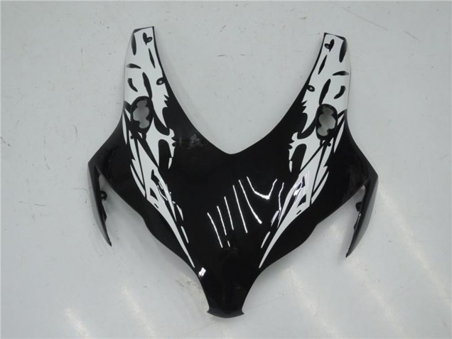 Billige Honda CBR1000RR Abs Verkleidungen 2008-2011 - Weiss Glanzendes Schwarz