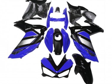 Billige Blau Silber Glänzendes Schwarz Yamalube 2015-2018 Yamaha R3 Motorrad Verkleidung
