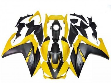Billige Gelb Matt Schwarz 2015-2018 Yamaha R3 Motorrad Verkleidung