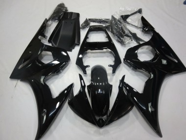 Billige Glänzendes Schwarz 2005 Yamaha R6 Motorrad Verkleidung