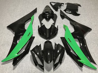 Billige Grün Glänzendes Schwarz 2008-2016 Yamaha R6 Motorrad Verkleidung