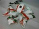 Billige Honda CBR1000RR Motorrad Verkleidung 2008-2011 - Weiss Rot Grun Castrol