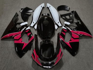 Billige Glänzendes Schwarz Rosa Weiß 1996-2007 Yamaha YZF600R Thundercat Motorrad Verkleidung