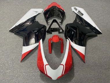 Billige Weiß Rot Glänzendes Schwarz 2007-2014 Ducati 848 1098 1198 Motorrad Verkleidung