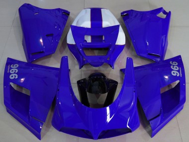 Billige Blau Schwarz 1993-2005 Ducati 996 Motorrad Verkleidung