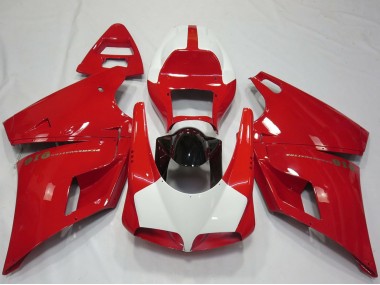 Billige Rot Weiß Glänzendes Schwarz Performance 1993-2005 Ducati 916 Motorrad Verkleidung