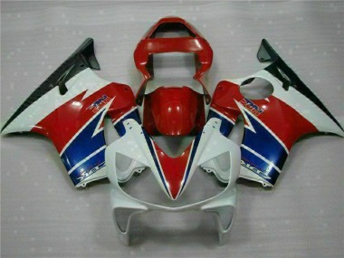 Billige Honda CBR600 F4i Motorrad Verkleidung 2001-2003 - Weiss Rot Blau Schwarz
