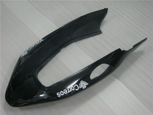 Billige Honda CBR1100XX Blackbird Motorrad Verkleidung 1996-2007 - Glanzendes Schwarz Weiss West