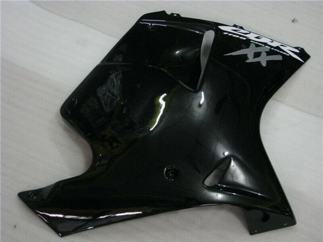 Billige Honda CBR1100XX Blackbird Motorrad Verkleidung Kit 1996-2007 - Glanzendes Schwarz