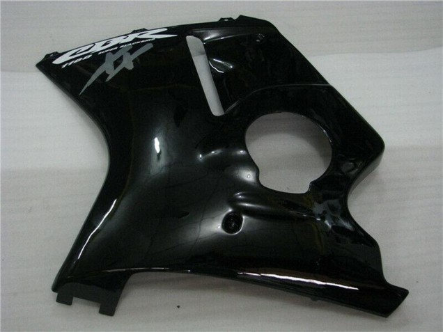 Billige Honda CBR1100XX Blackbird Motorrad Verkleidung Kit 1996-2007 - Glanzendes Schwarz