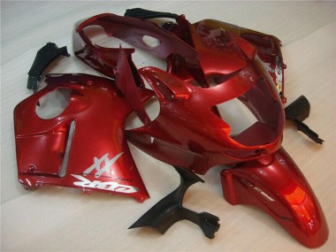 Billige Honda CBR1100XX Blackbird Motorrad Verkleidung 1996-2007 - Rot