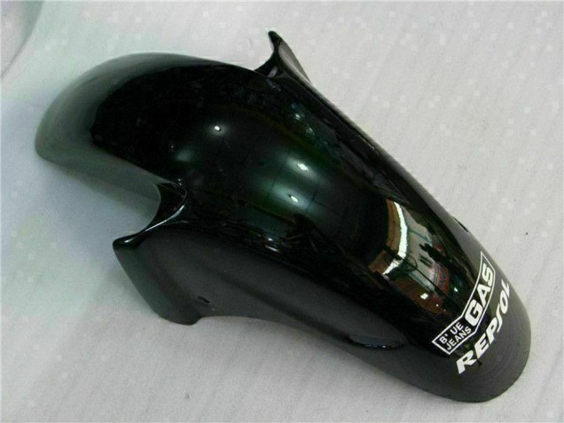 Billige Honda CBR1100XX Blackbird Motorrad Verkleidung 1996-2007 - Weiss Glanzendes Schwarz Repsol