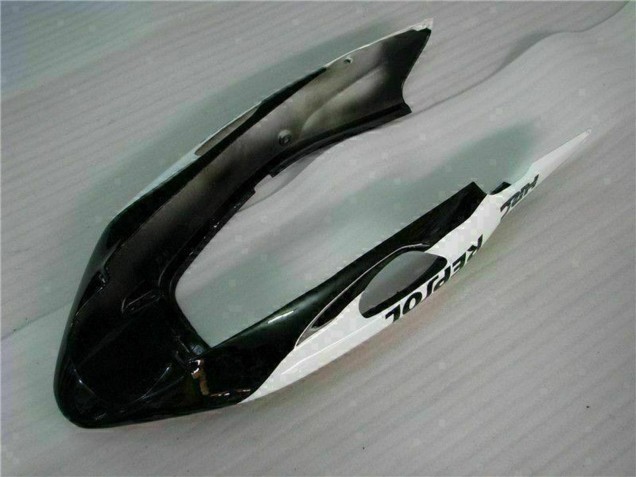 Billige Honda CBR1100XX Blackbird Motorrad Verkleidung 1996-2007 - Weiss Glanzendes Schwarz Repsol