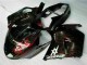 Billige Honda CBR1100XX Blackbird Motorrad Verkleidung 1996-2007 - Glanzendes Schwarz Rot Flamme