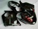 Billige Honda CBR1100XX Blackbird Motorrad Verkleidung 1996-2007 - Glanzendes Schwarz Rot Flamme