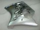 Billige Honda CBR1100XX Blackbird Motorrad Verkleidung 1996-2007 - Silber Schwarz Flamme