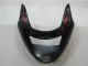Billige Honda CBR1100XX Blackbird Abs Motorrad Verkleidungen 1996-2007 - Glanzendes Schwarz Rot Flamme